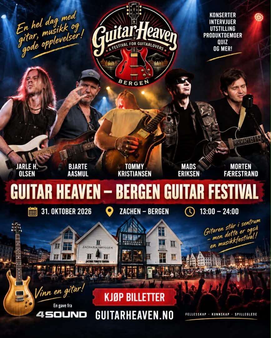 Guitar Heaven – Bergen Guitar Festival 2026